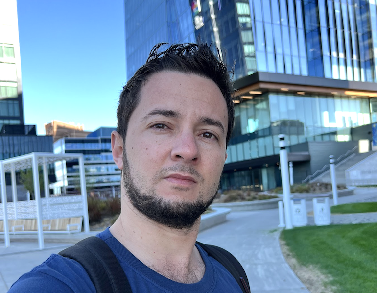 Me at the heart of Saskatoon Me at the heart of Saskatoon