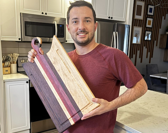 The cuttingboard I made The cuttingboard I made